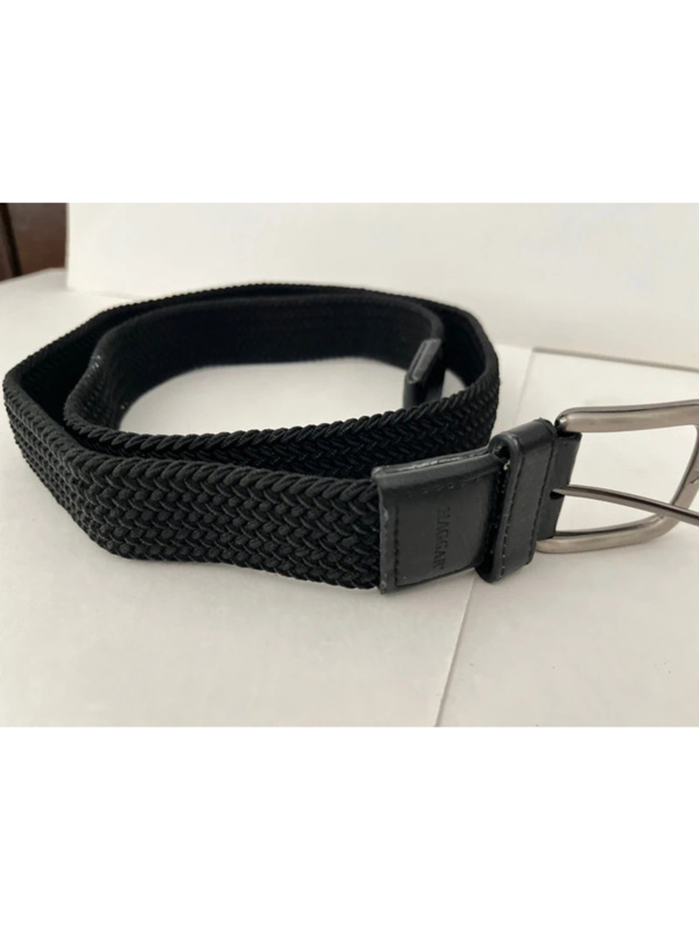 Haggar men’s braided belt casual